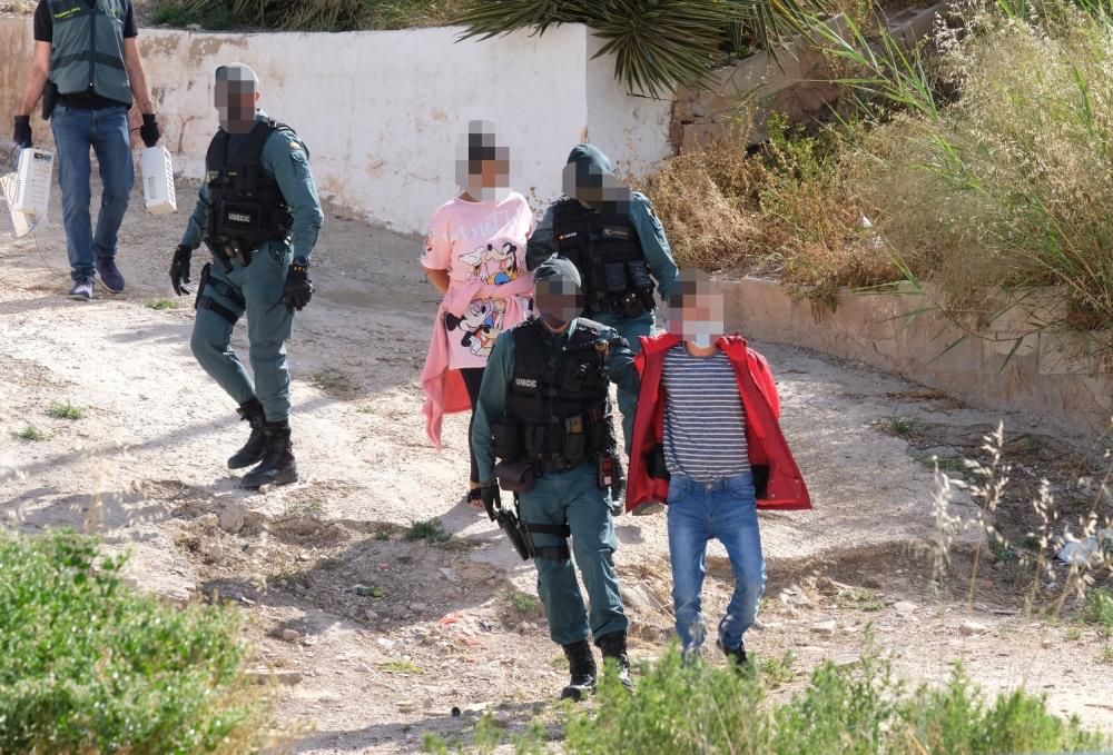 Macrooperación de la Guardia Civil contra el narcotráfico en Elda