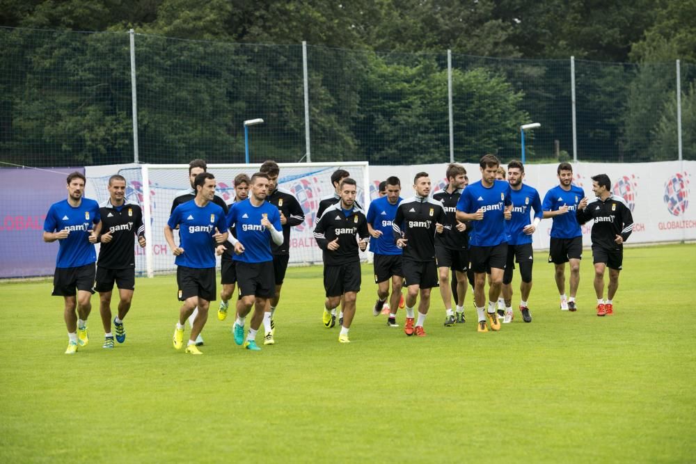 Entrenamiento del Real Oviedo