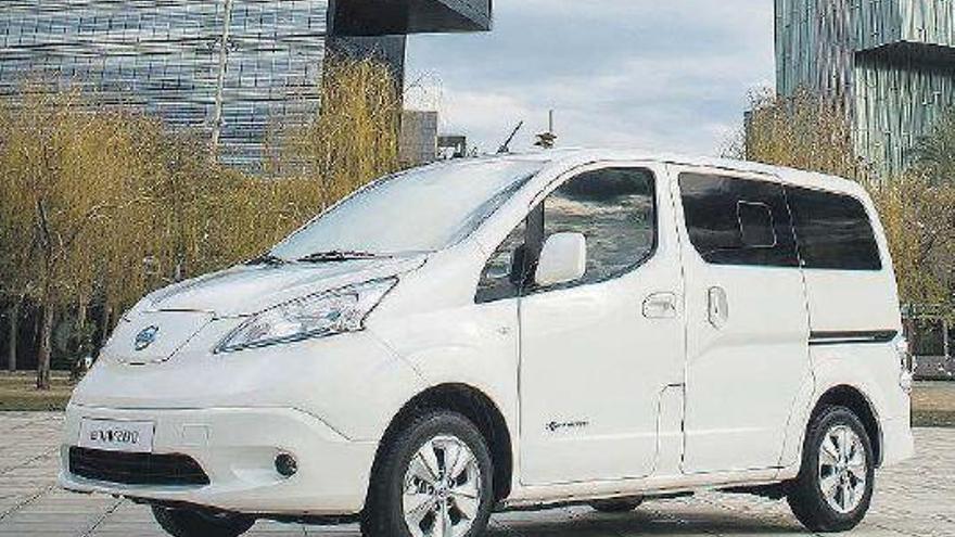 Nissan dota de más autonomía a su furgoneta e-NV200