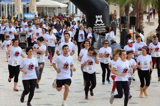 Metros solidarios en Ibiza a beneficio de Aemif en la Cursa per la Dona