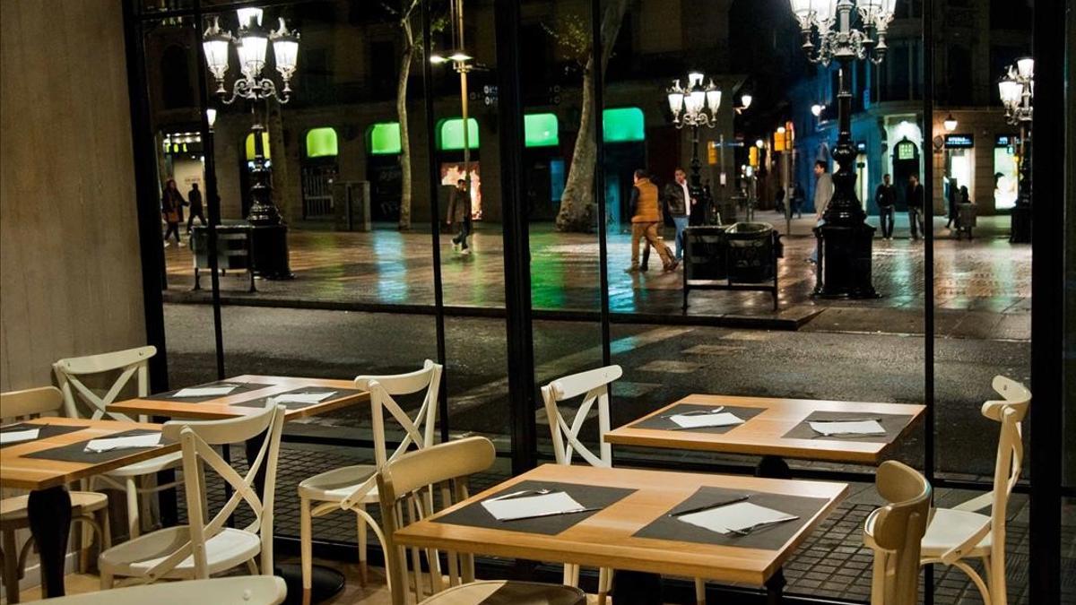 restaurante la Poma de Barcelona foto de su web no firmar