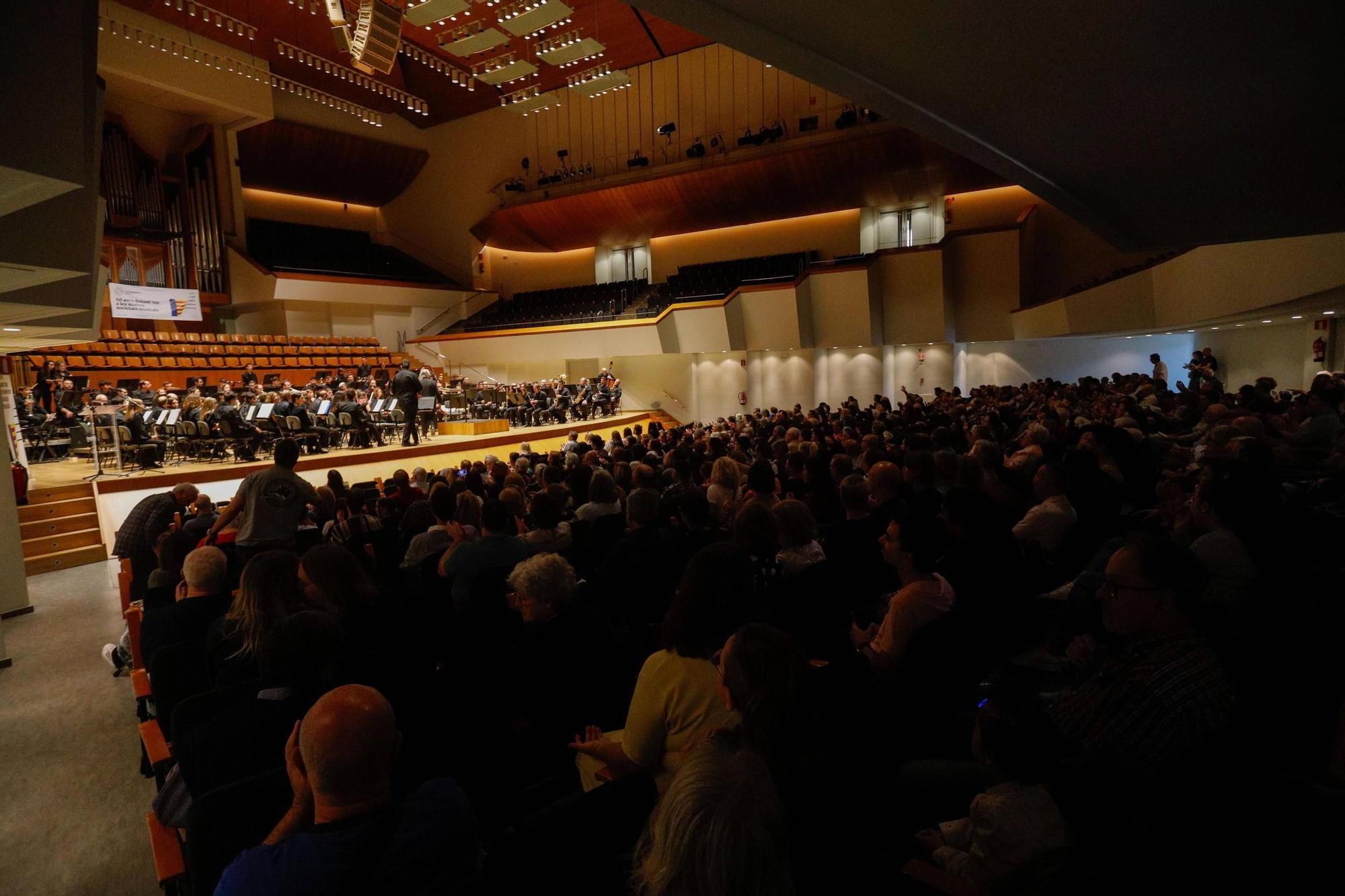 La Coordinadora de Sociedades Musicales celebra su 40 aniversario en el Palau de la Música
