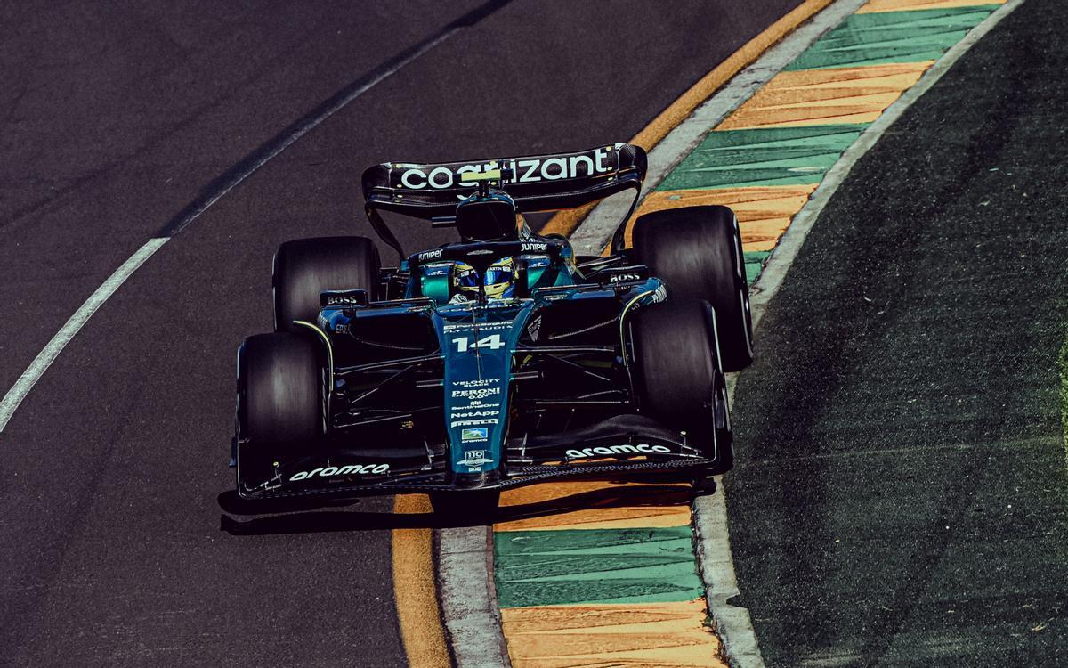 Fernando Alonso, en el Gran Premio de Australia