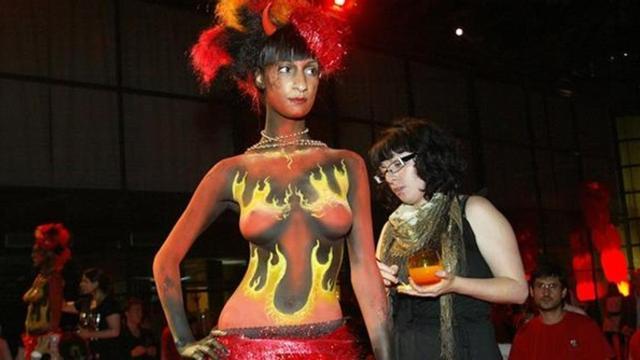 El arte del 'body painting'