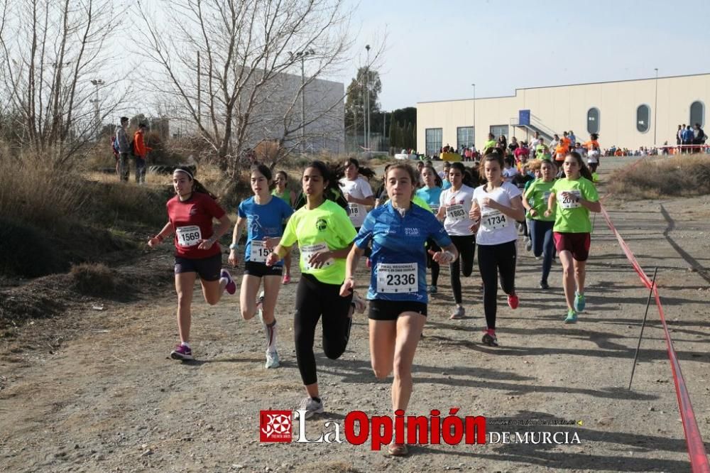 Final Regional de Cross Escolar: juvenil