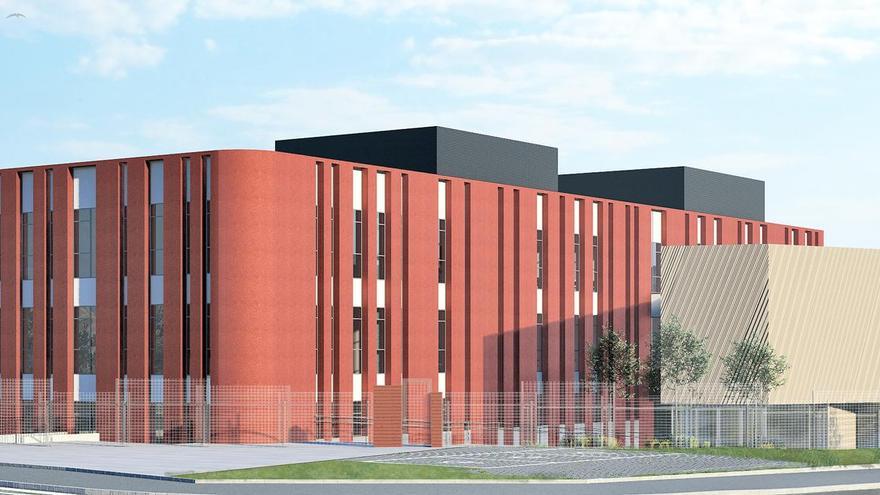 EN IMÁGENES: Este es el proyecto de ampliación de la Escuela Superior del Principado de Asturias, en Avilés