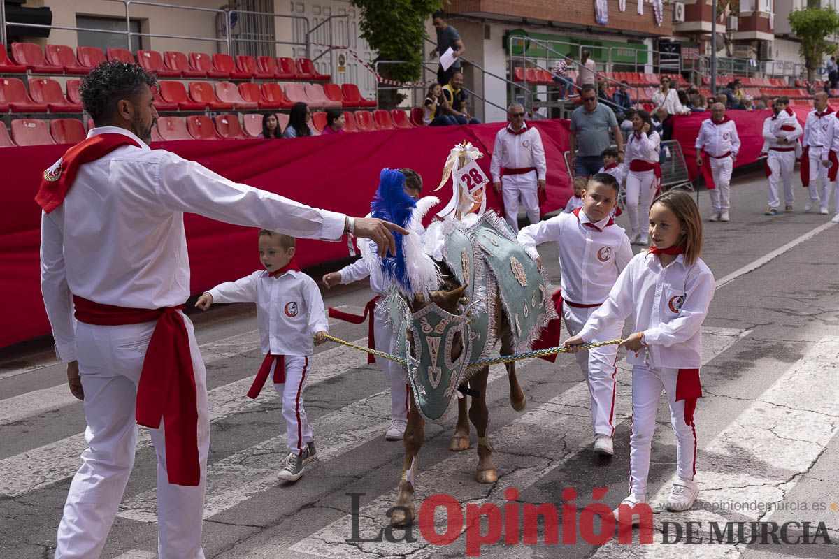 Fiestas de Caravaca | Desfile infantil del Bando de los Caballos del Vino