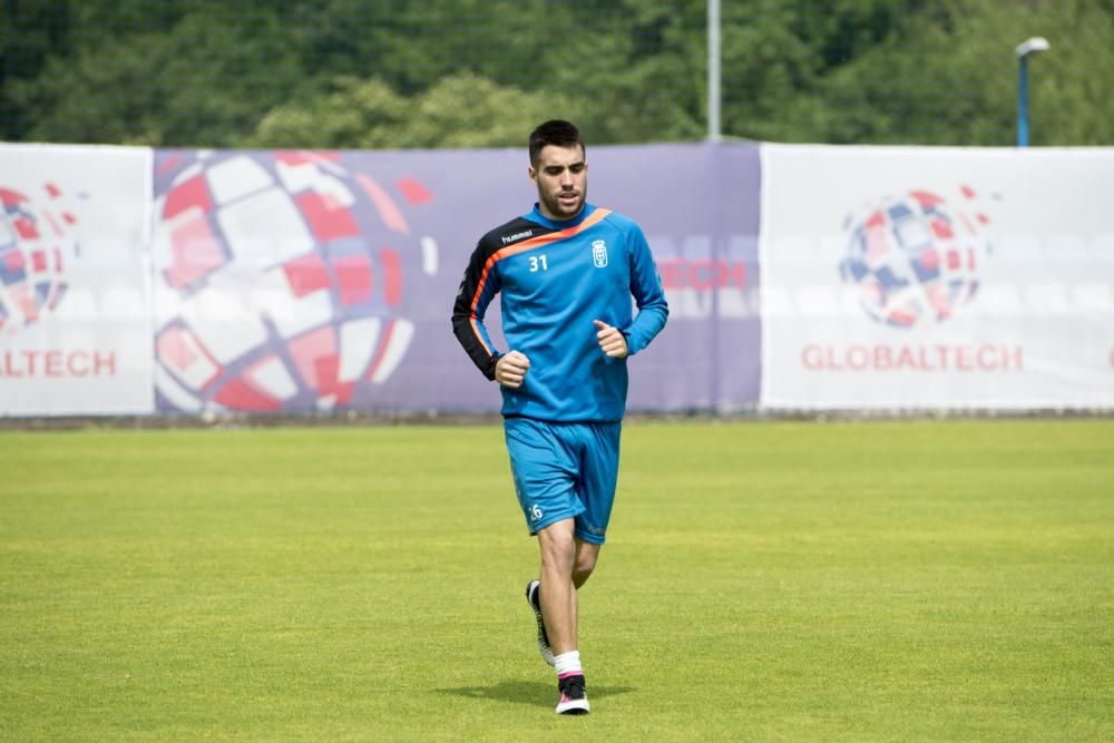 Entrenamiento del Real Oviedo