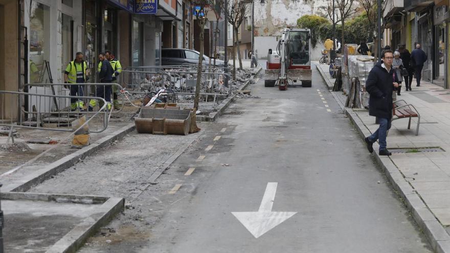 Vuelve el trajín de obras a La Merced, ahora en la calle Marcos del Torniello