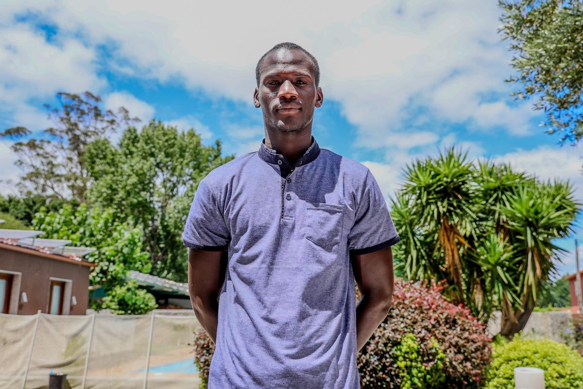 Djiby durante su conversación con FARO
