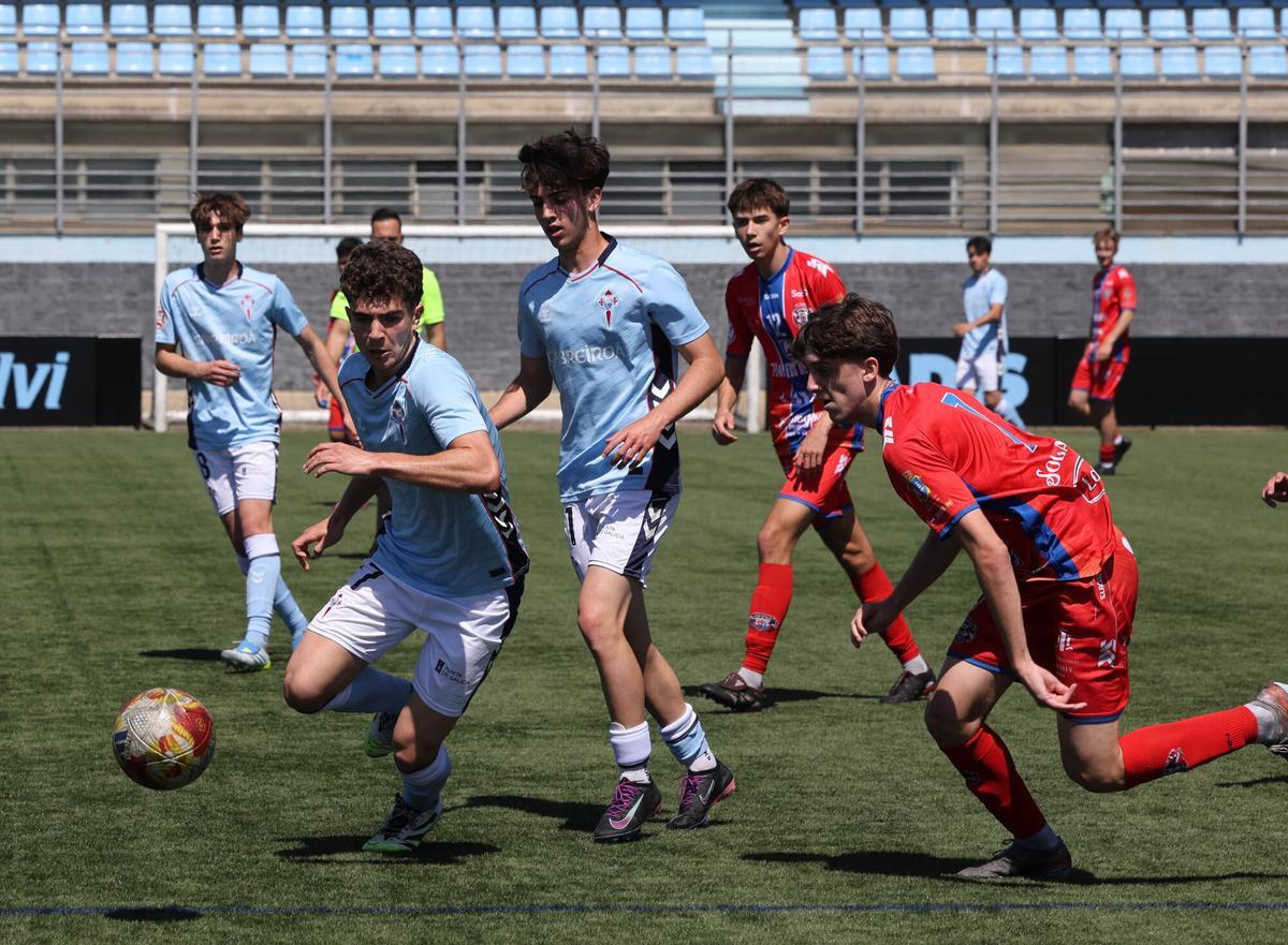 Vigo, A Madroa. Partido del Celta Juvenil y celebración Vigo, A Madroa. Partido del Celta Juvenil y celebración