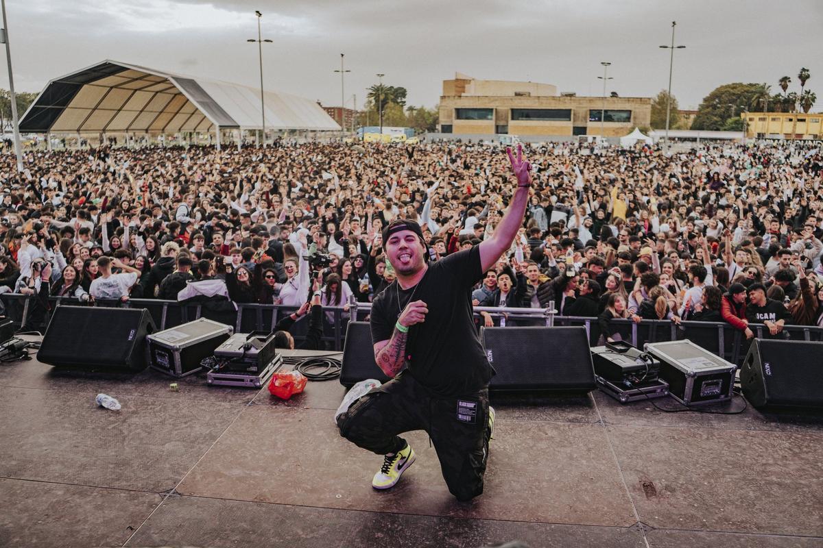 Celebración del festival Intercampus en 2022, con la colaboración del Ayuntamiento de Murcia.