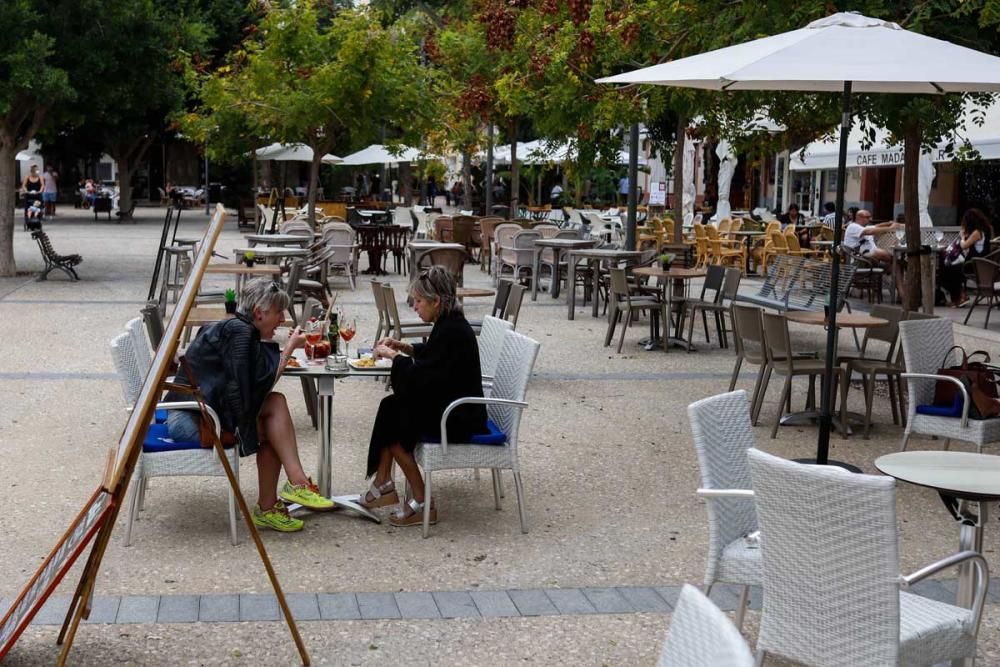 Comercios y restaurantes de Ibiza temen la pérdida de clientes