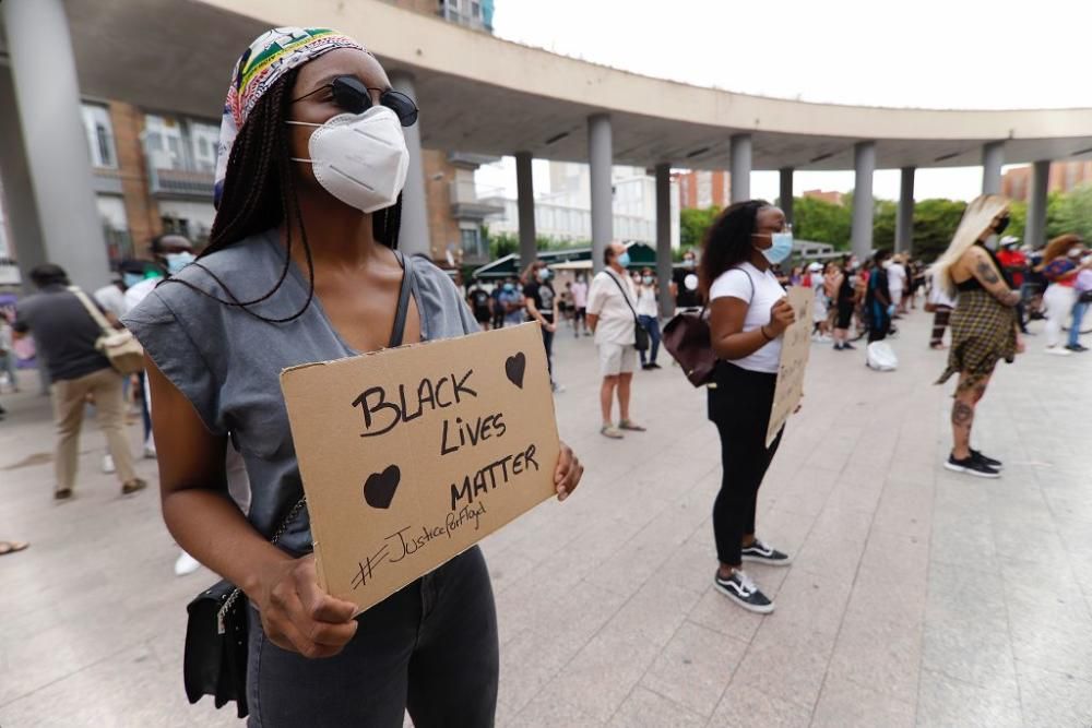 Protesta contra el racismo en Murcia