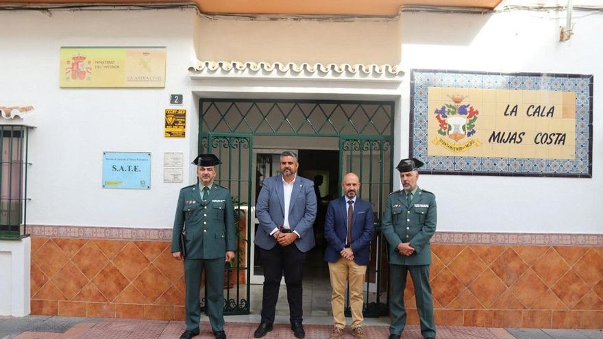 Mijas reabre la oficina de atención al ciudadano de la Guardia Civil en La Cala