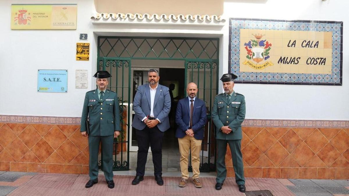 La oficina del SATE de la Guardia Civil en la Cala atenderá cualquier denuncia o gestión ciudadana.