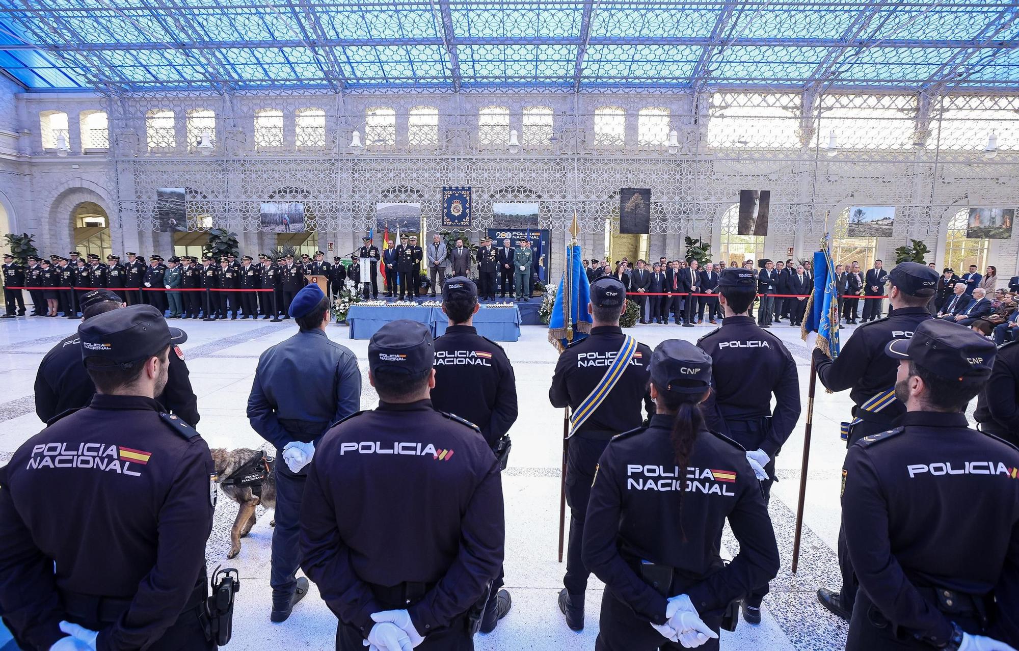 Así ha sido la conmemoración del 200 aniversario de la creción de la Policía Nacional en Casa Mediterraneo