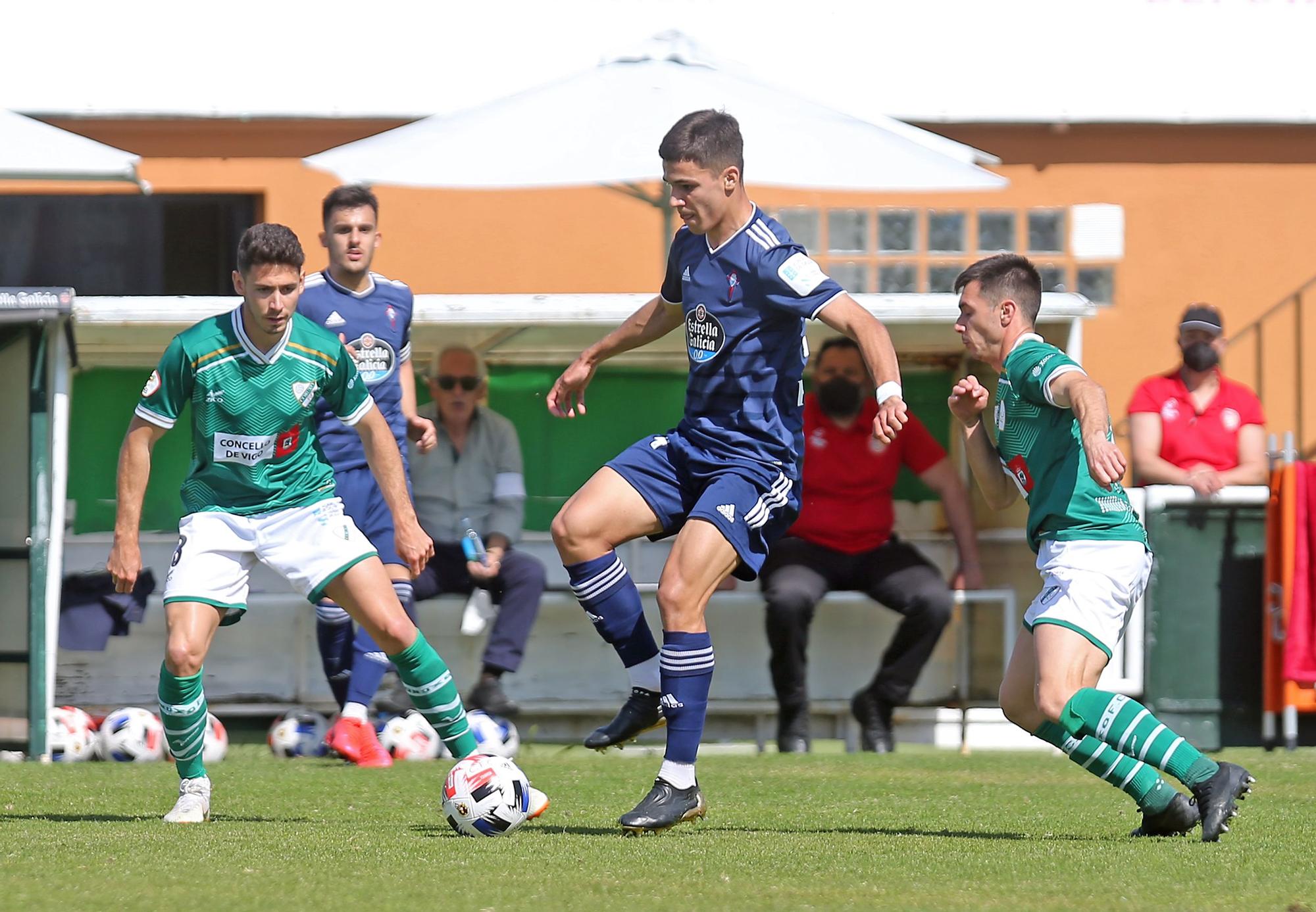 El Celta B se impone al Coruxo y se corona como campeón de grupo