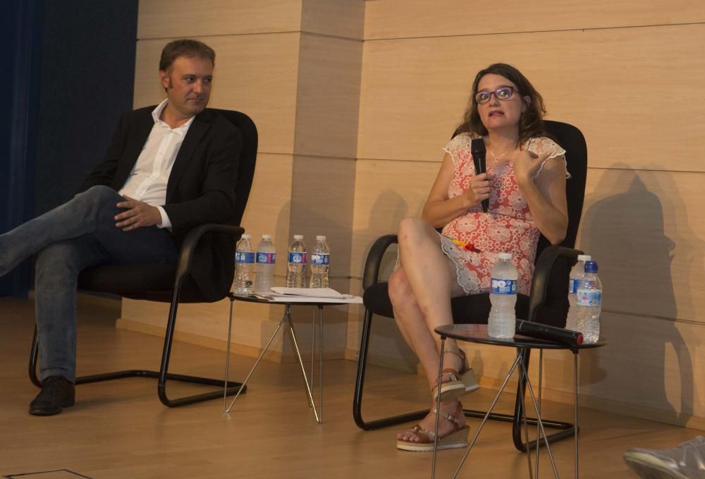 La vicepresidenta del Consell y líder de Compromís defiende su gestión en política social en el primer acto de partido para abrir el curso político en Alicante