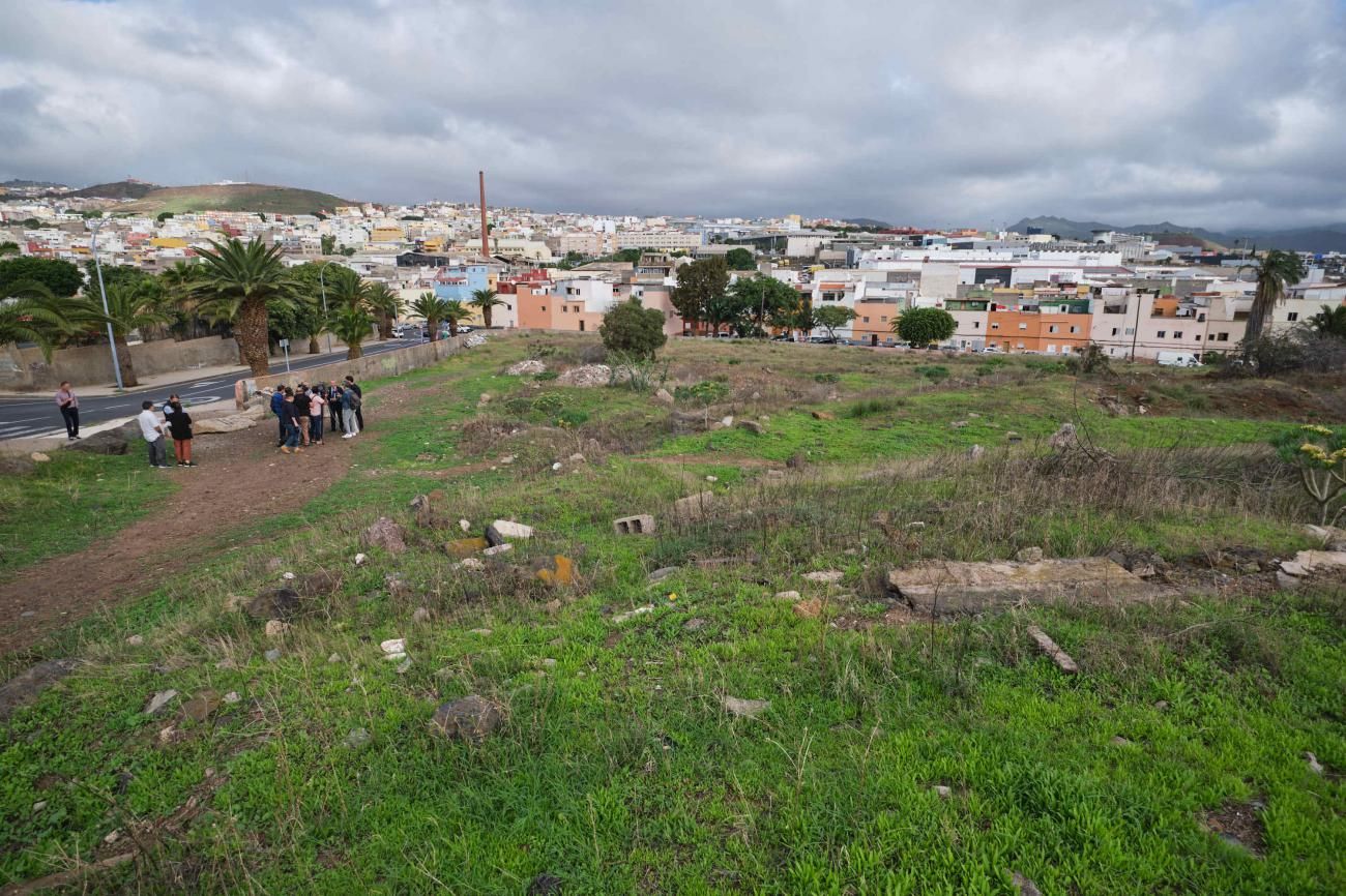 Visita a las obras que se construyen en La Laguna