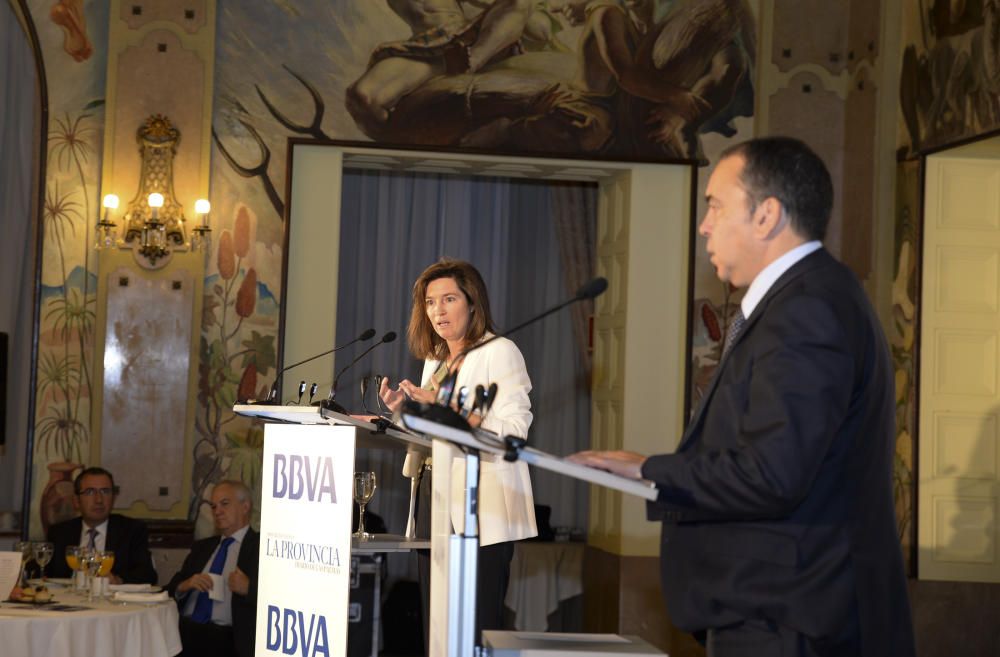 La directora del BBVA España en el Foro EPI