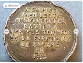 Venden en Wallapop una medalla histórica de Segorbe