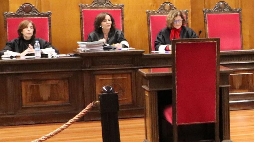 Una vista en la Audiencia Provincial de Ourense.