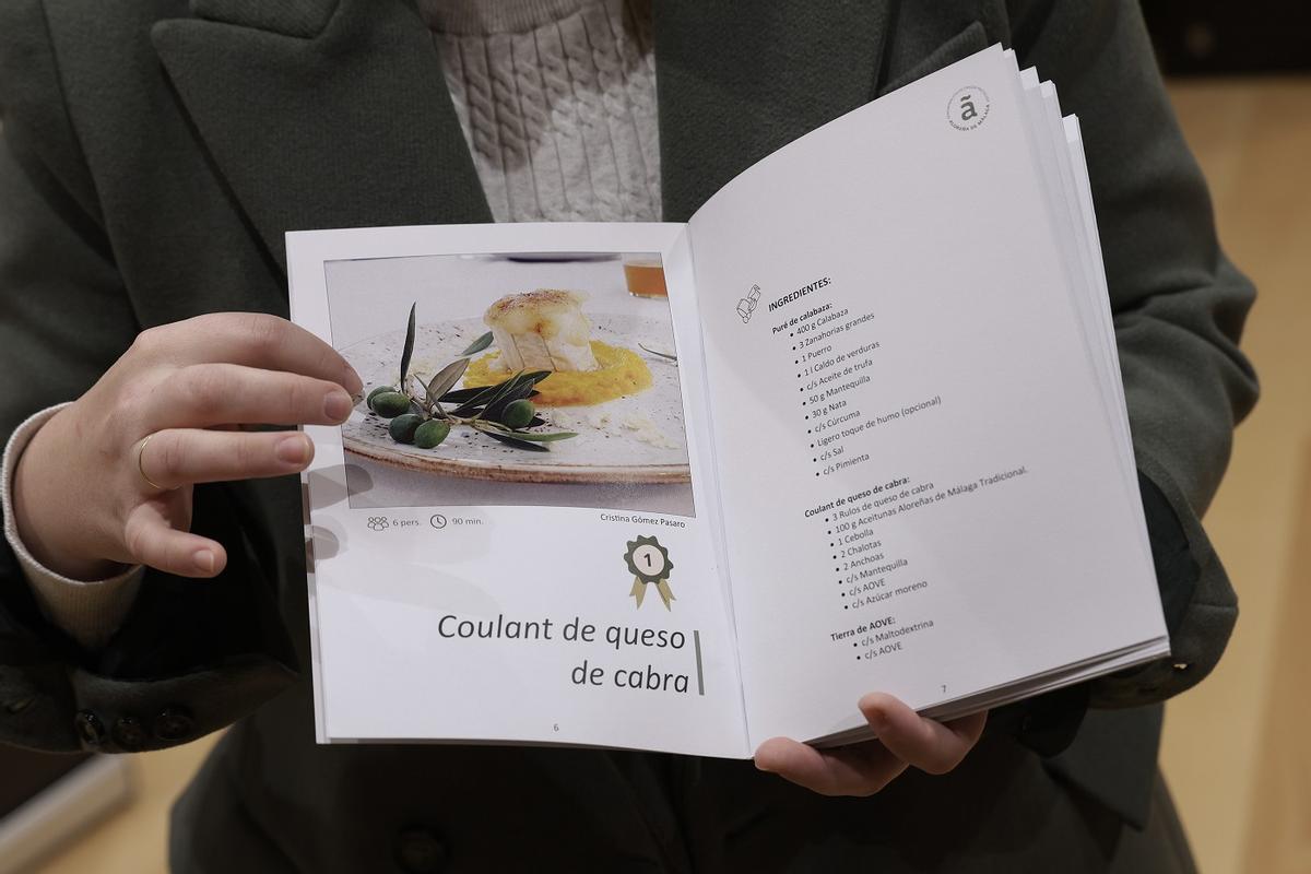 El recetario de la aceituna aloreña se puede descargar en la web https://alorenademalaga.com