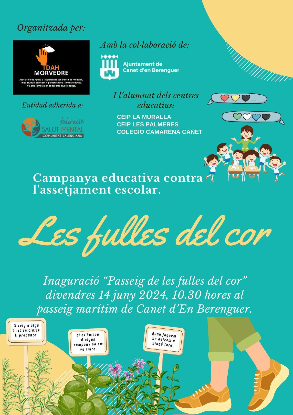 El passeig de les fulles del cor para luchar contra el acoso escolar
