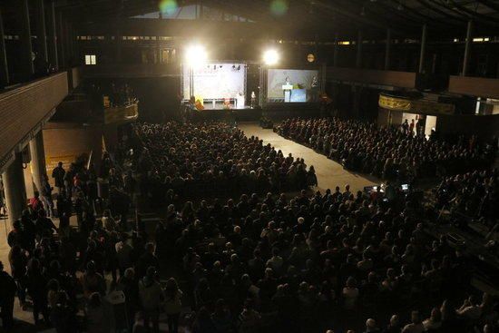 Acte electoral de la CUP a Girona