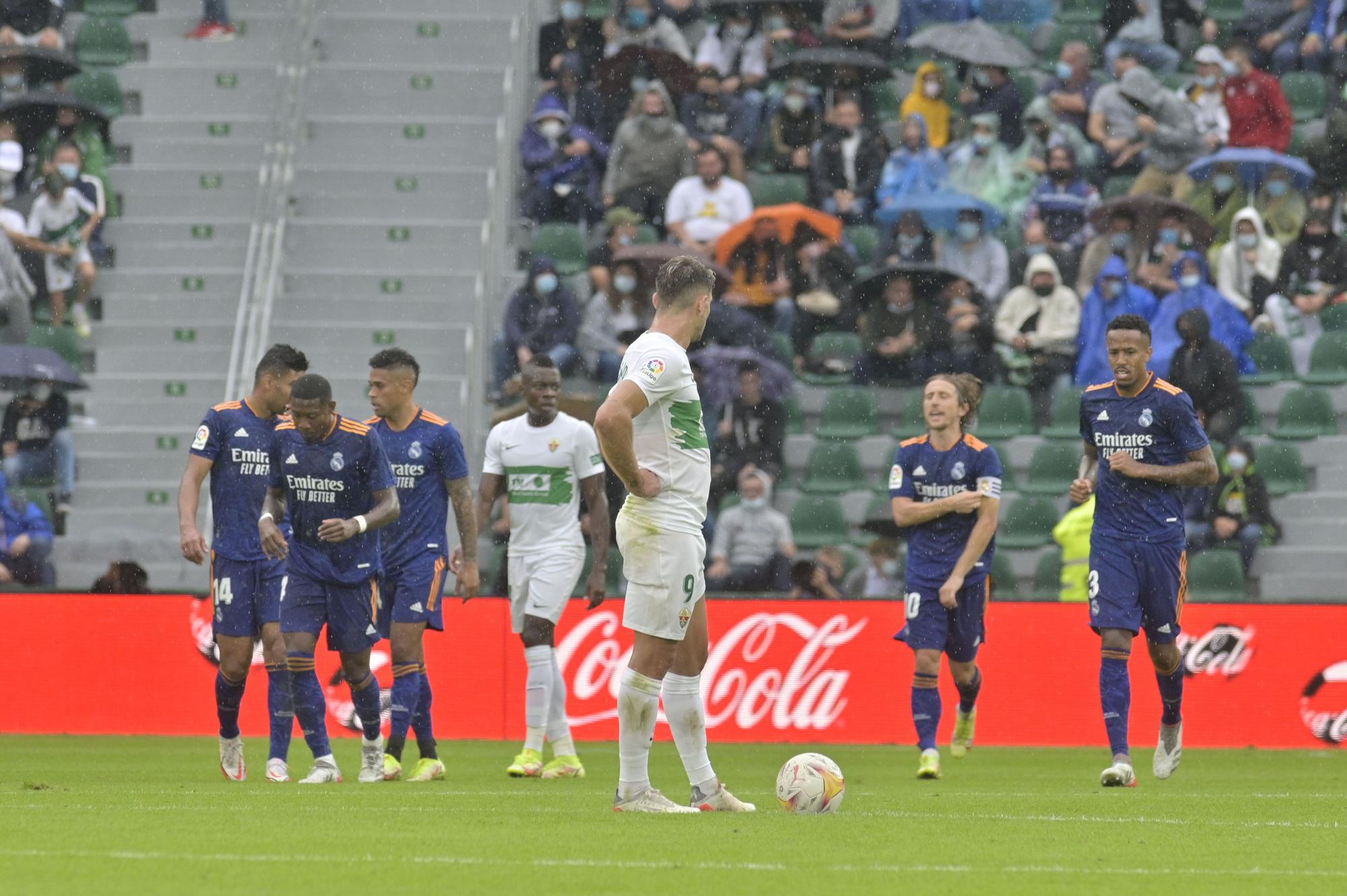 Las mejores imágenes del Elche - Real Madrid