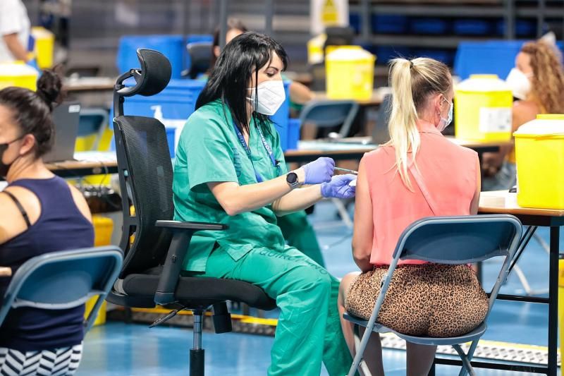 Jornada de vacunación sin cita para personas de entre 40 y 59 años en Tenerife