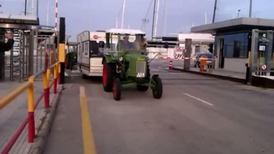 Deutz-Willi auf Mallorca eingetroffen