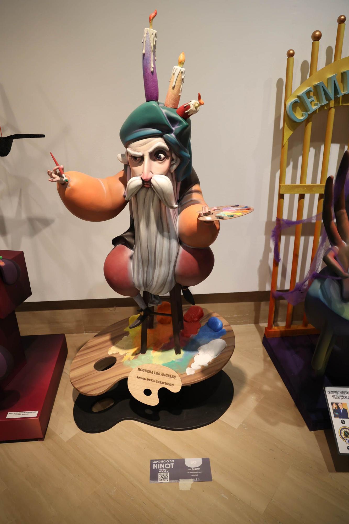 Exposición del Ninot adulto de las hogueras 2025