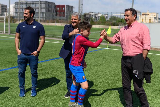 El Alevín D del Barça ha ganado su liga regular