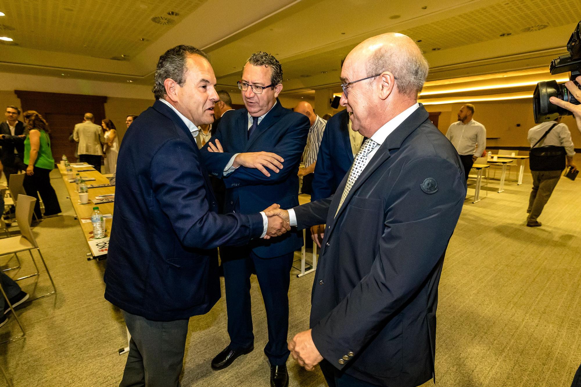 Algunos conocían la noticia y otros la han conocido durante el tradicional discurso. Toni Mayor, presidente de Hosbec, dejará de serlo tras 14 años en el cargo. Mayor lo ha anunciado antes un auditorio lleno y durante la asamblea anual de la entidad turística celebrada este viernes en Benidorm.