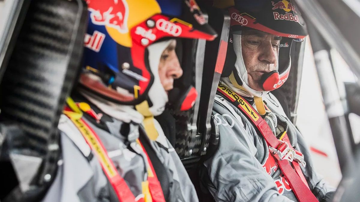 Carlos Sainz, satisfecho por su primer triunfo al volante del Audi RS e-tron