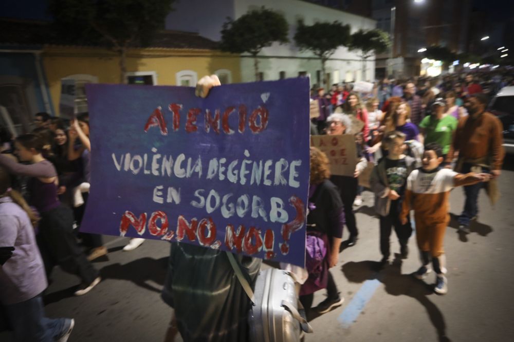 Manifestación del 8M en el Port de Sagunt