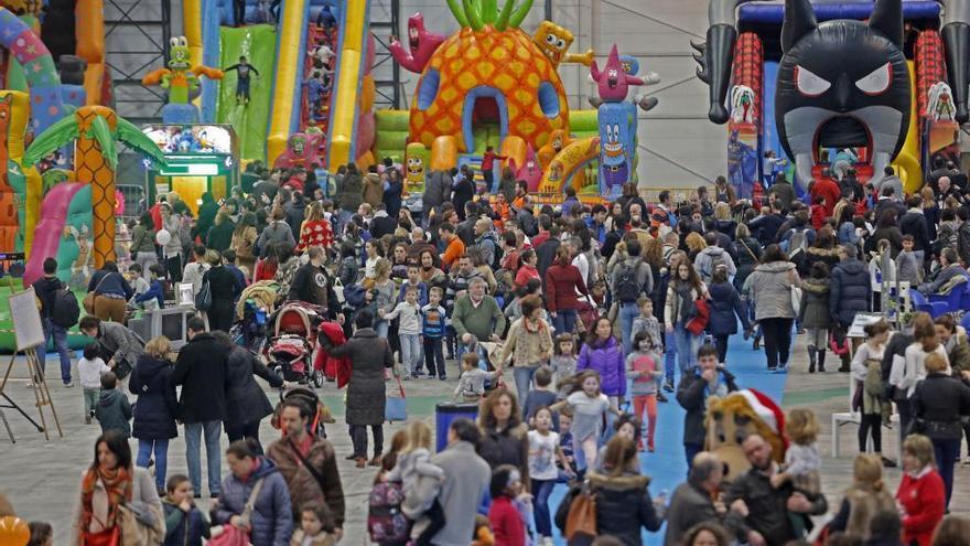 El parque de atracciones Vigolandia será uno de los atractivos infantiles de la Navidad en Vigo. // Marta G. Brea