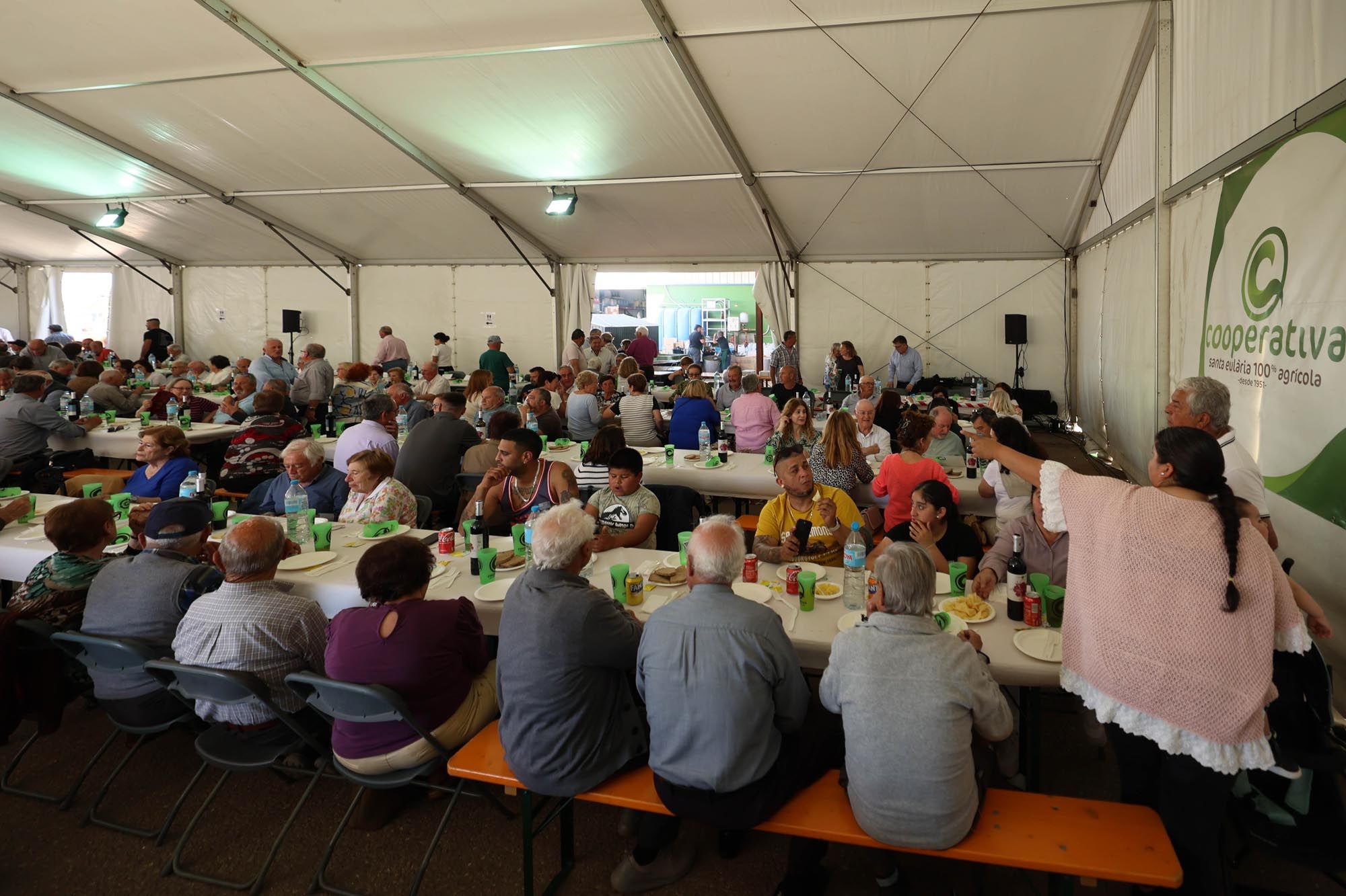 La asamblea de la Cooperativa Agrícola de Santa Eulària, en imágenes