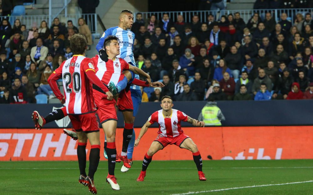 Les millors imatges del Màlaga - Girona (0-0)