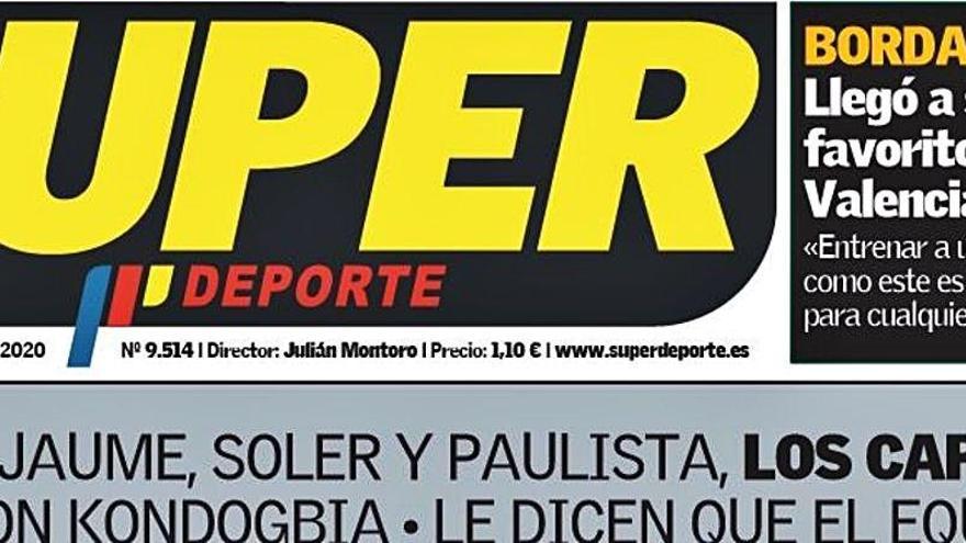 Esta es la portada de SUPER de este viernes