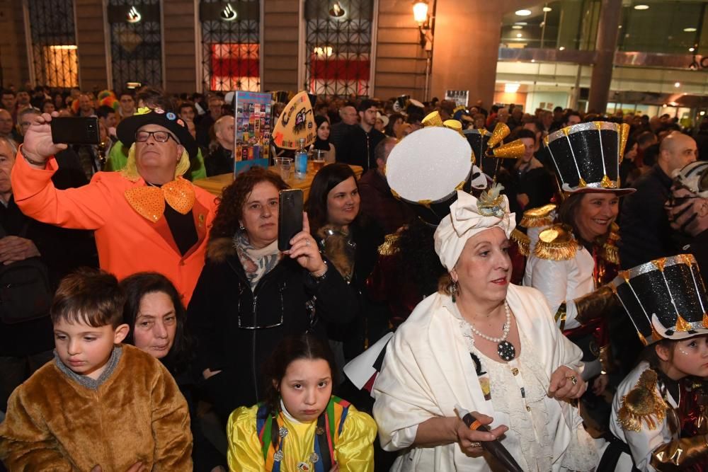 La ancestral deidad vela por la diversión, el disfrute y buen ambiente del entroido coruñés, un "entroido único".