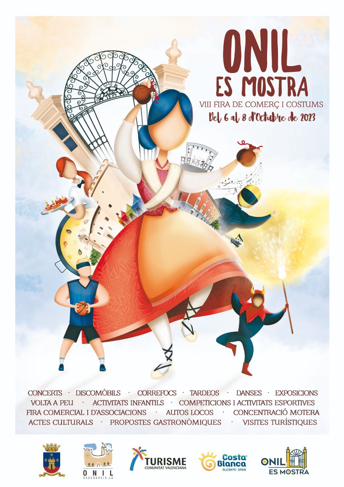Cartel Onil es Mostra.
