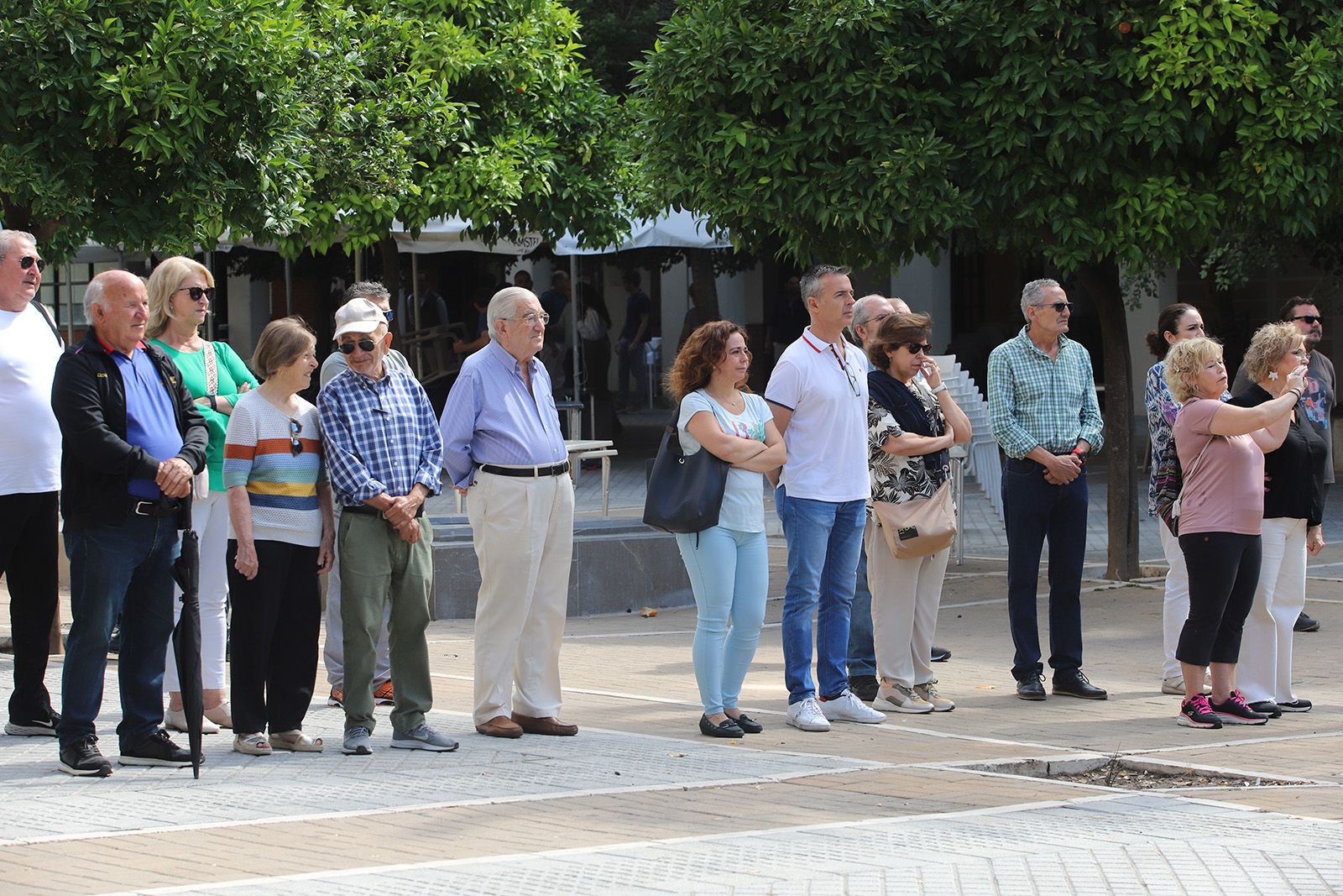 Honor a Rafael Carbonell y los caídos