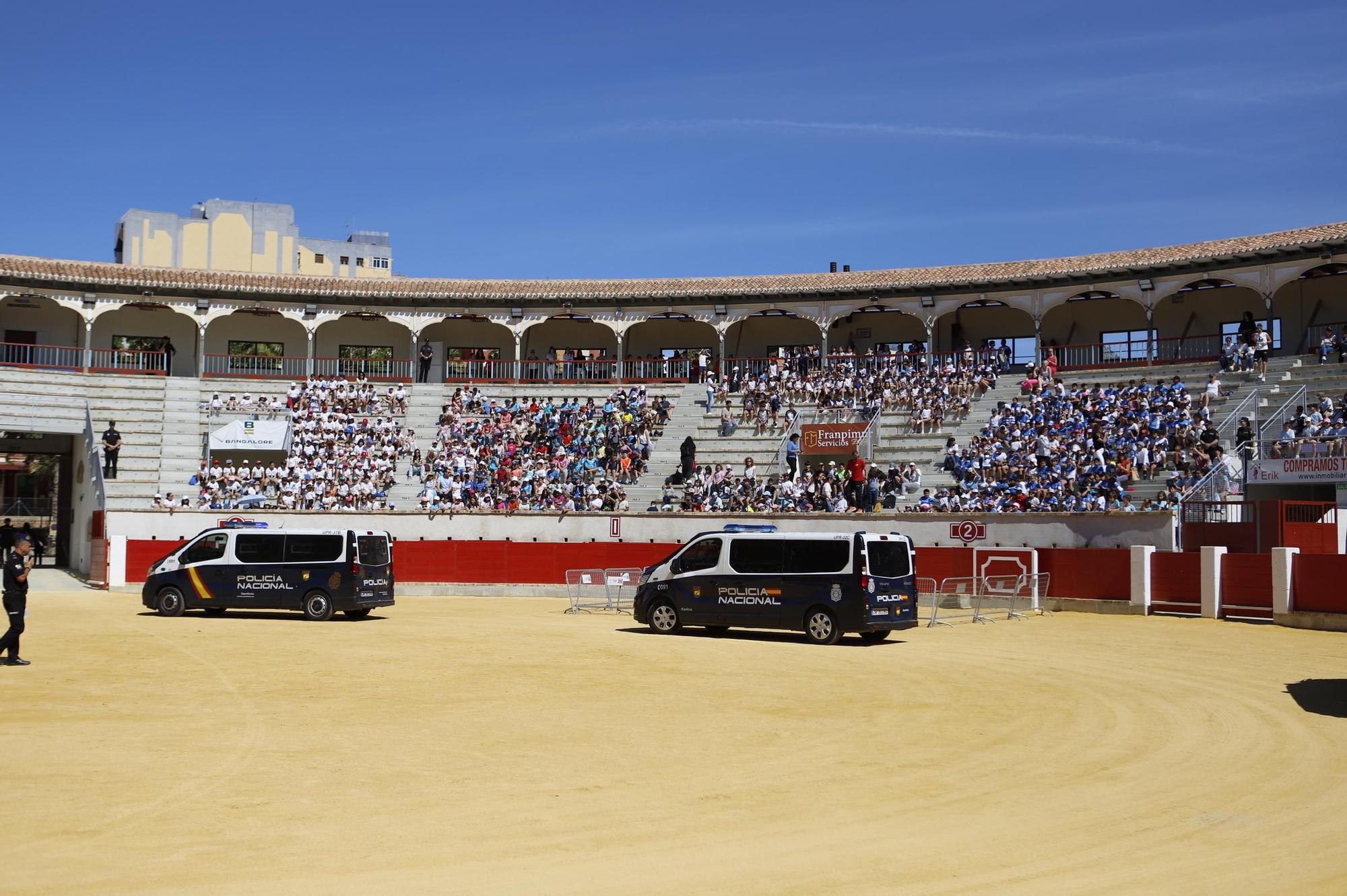 Ehibición policial en Lorca por su 200 aniversario