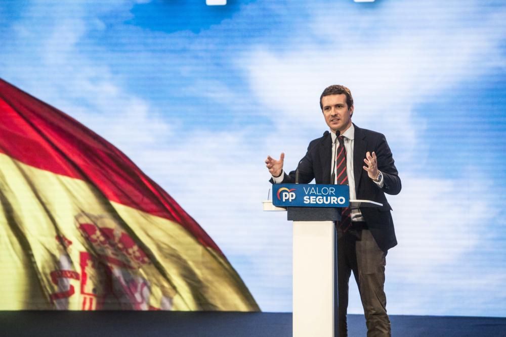 Pablo Casado reivindica que solo el PP defiende a las clases medias.