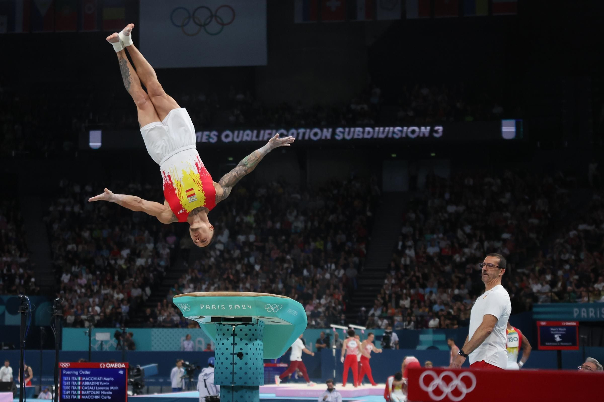 El equipo español de gimnasia masculina es duodécimo y seguirá soñando con una final