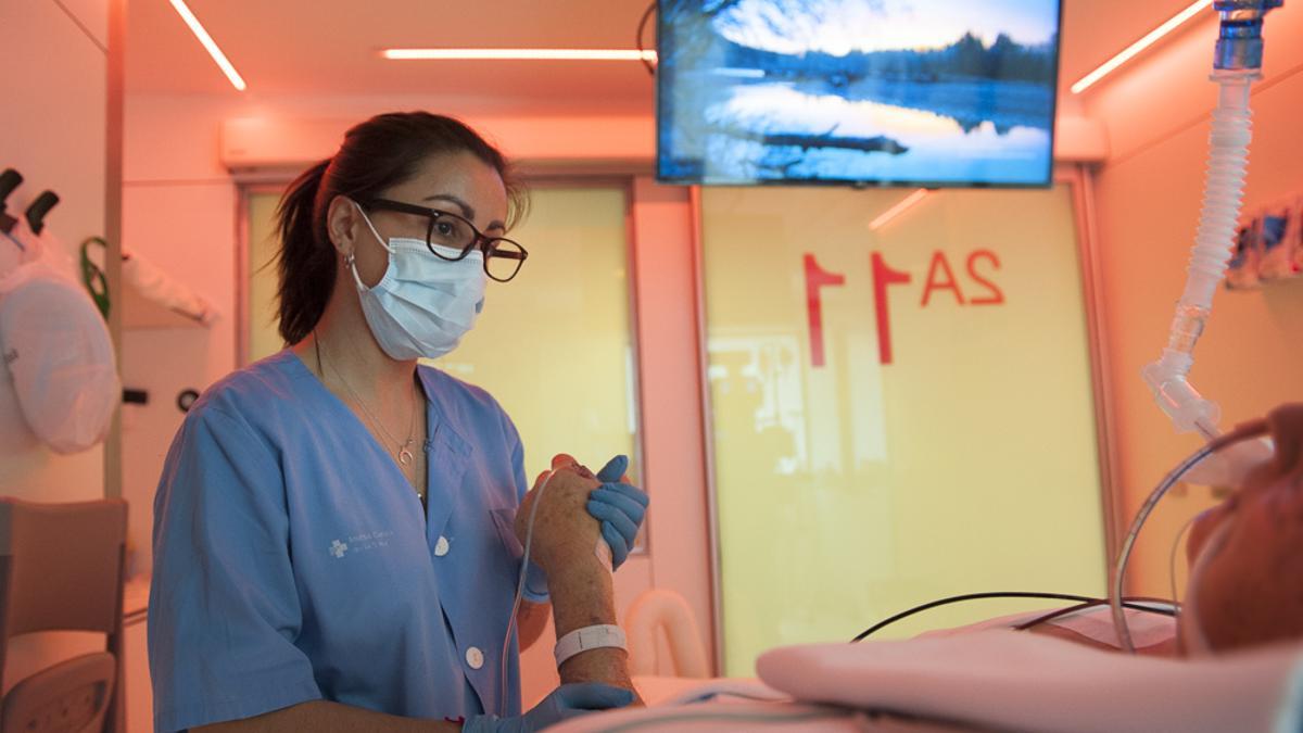 La UCI del Hospital de Bellvitge