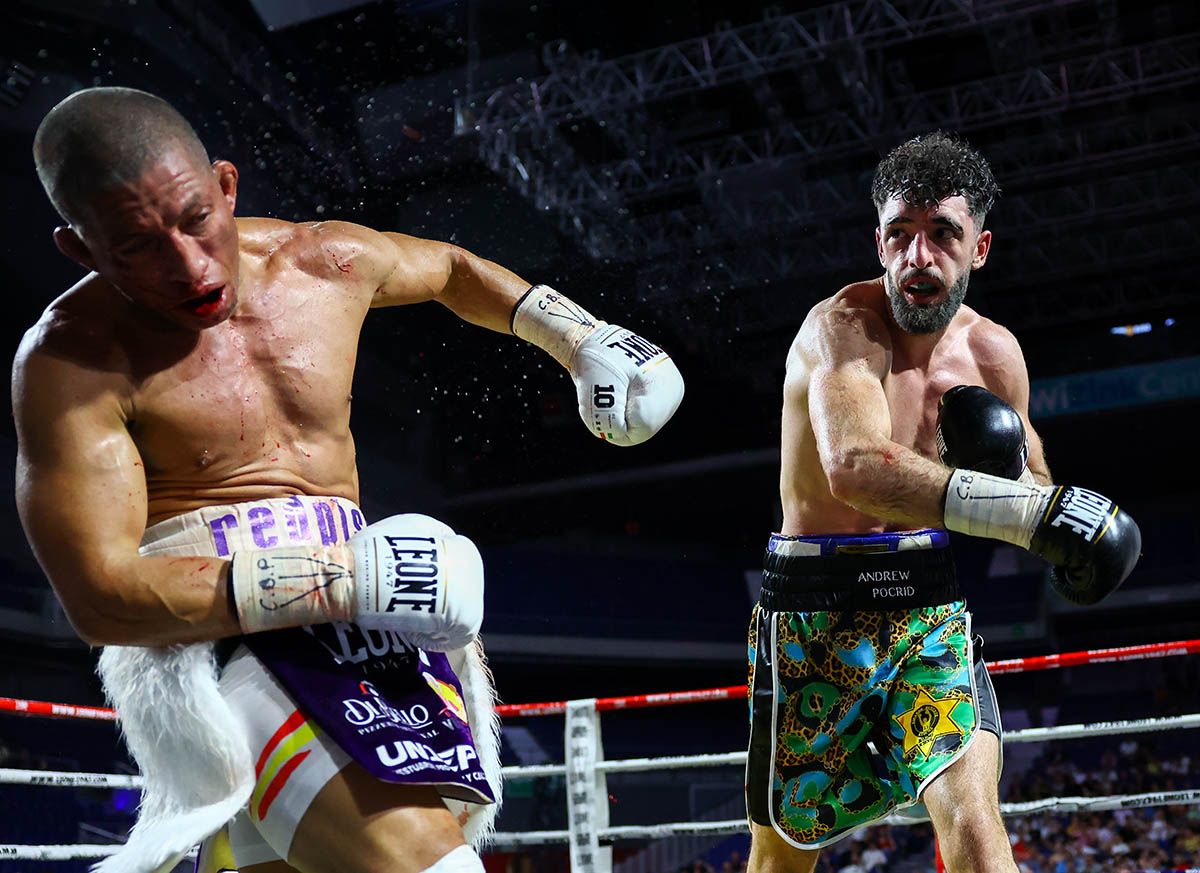 La velada de la revancha de El Cazador Jr. en Madrid, en imágenes